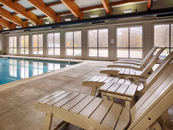 Relaxing Pool Area